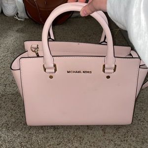Michael kors purse with long strap